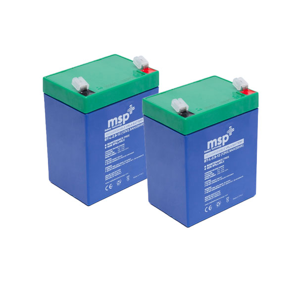 2x Accucel 12V/DC 2.9Ah SLA 2x Accucel 12V/DC 2.9Ah SLA