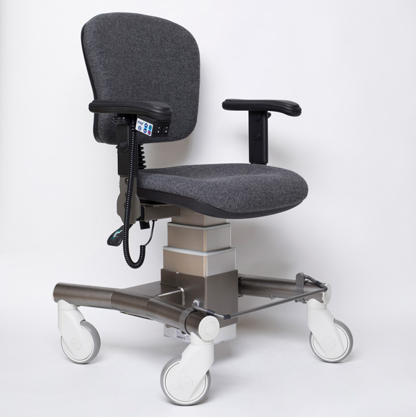 Milo Working Chair low back Skai Black