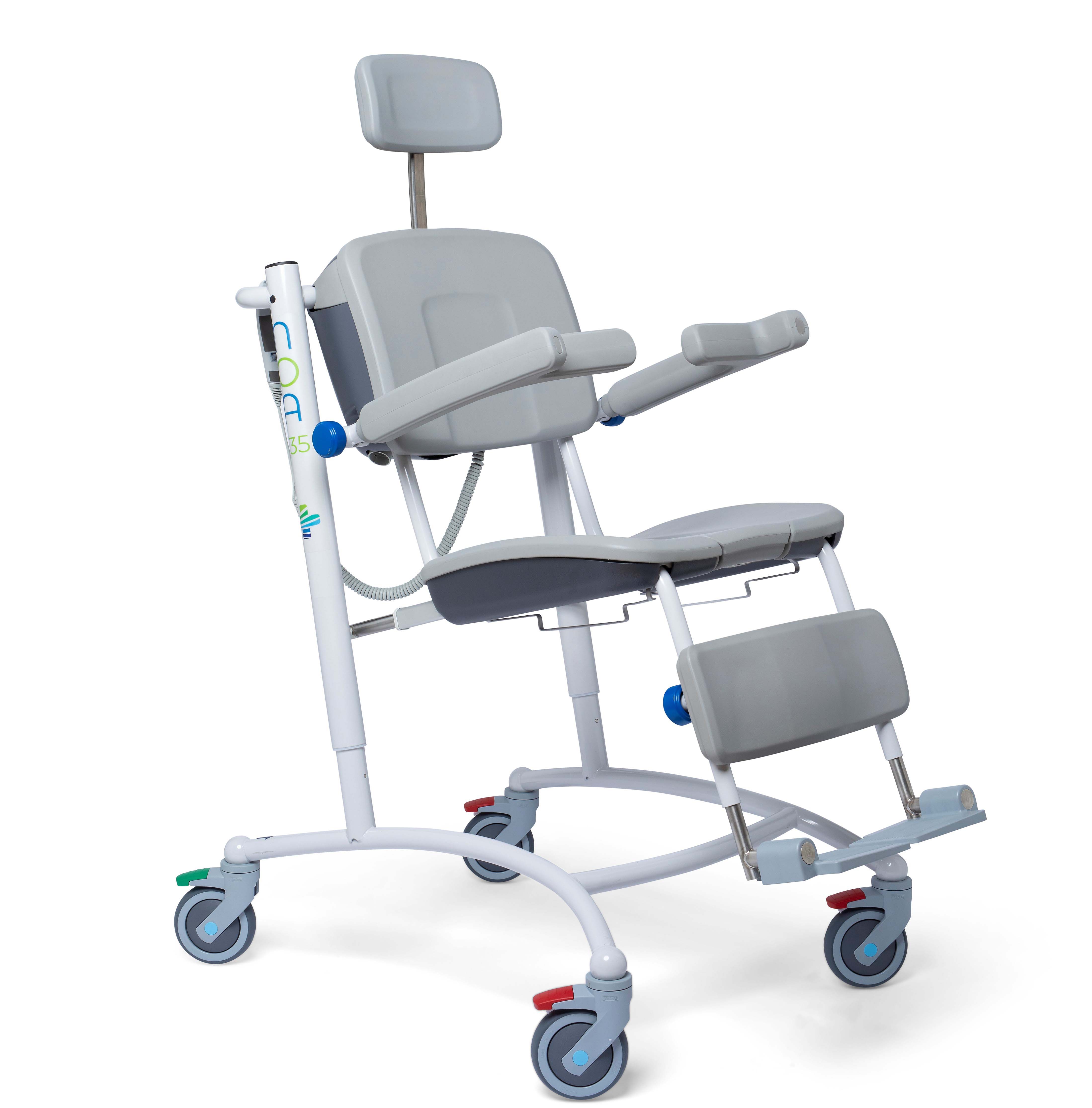Noa Douche- / toiletstoel Low versie 190kg Noa Douche- / toiletstoel Low versie 190kg
