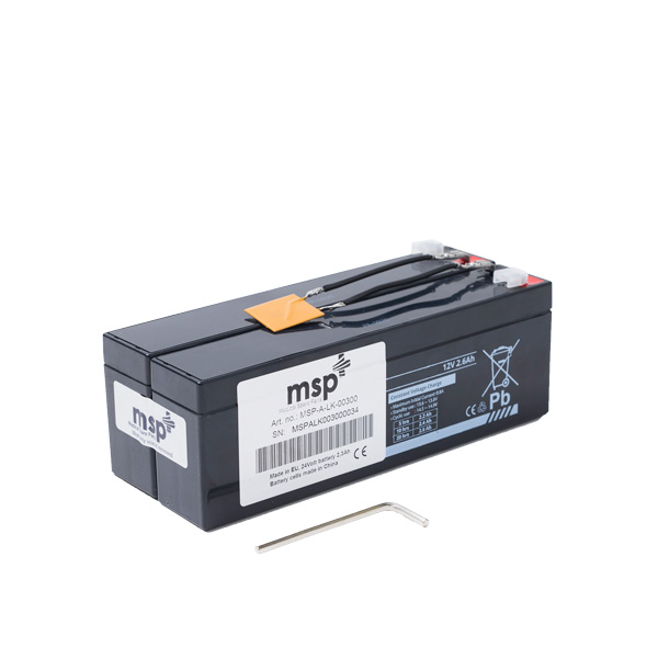 Battery Pack 24V/DC 2.6Ah MSP