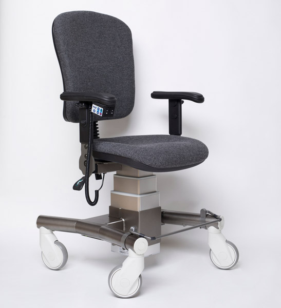 Milo Working Chair high back Skai Black