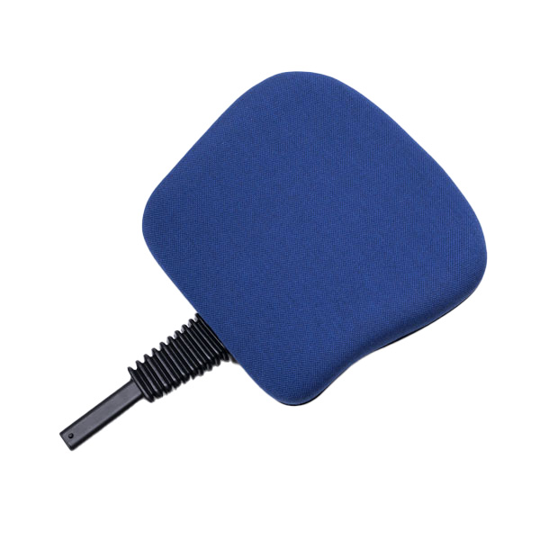 Low back rest blue fabric Medical Products